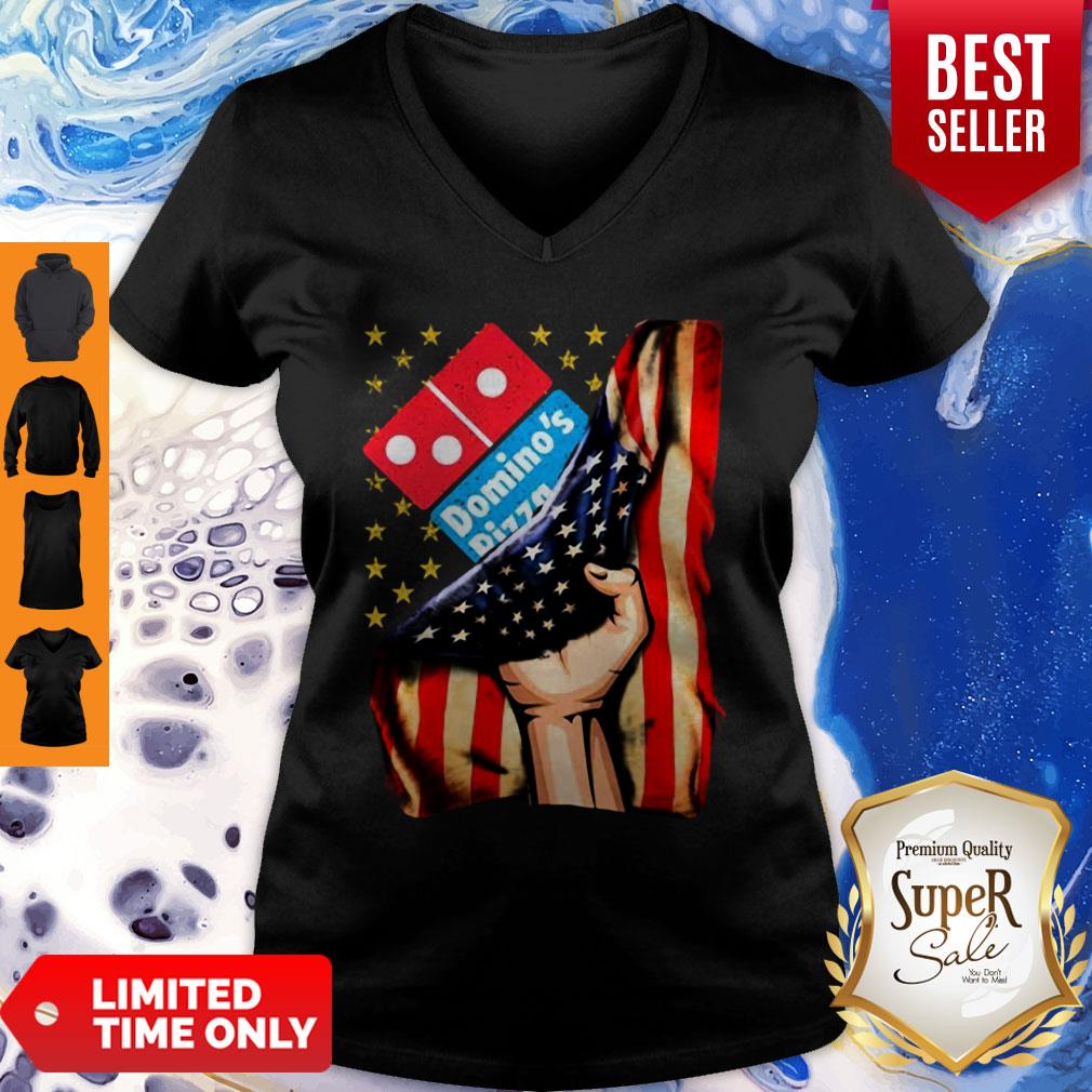 Official Domino’s Pizza America Flag Shirt - Image 2