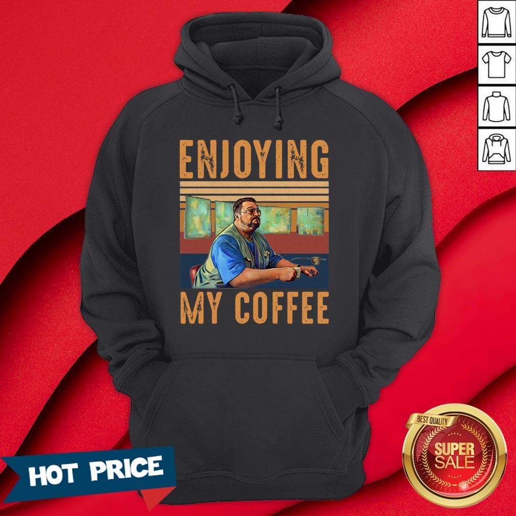 Official Enjoying My Coffee Shirt - Image 4