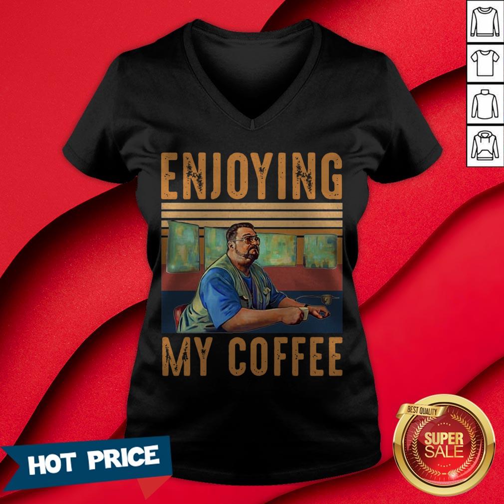 Official Enjoying My Coffee Shirt - Image 2