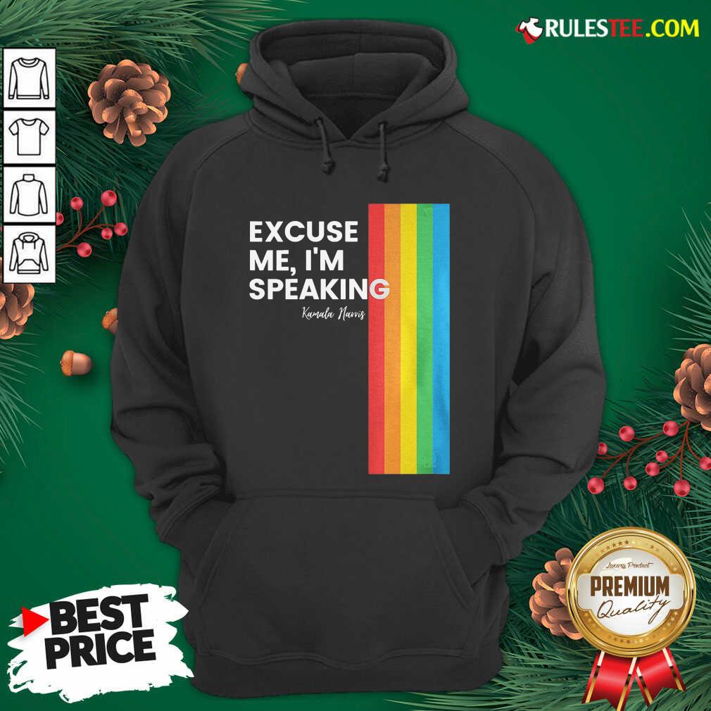Official Excuse Me I’m Speaking Kamal Harris Lgbt Shirt - Image 2