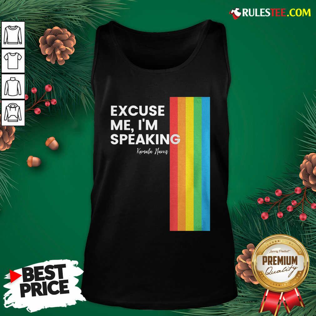 Official Excuse Me I’m Speaking Kamal Harris Lgbt Shirt - Image 4