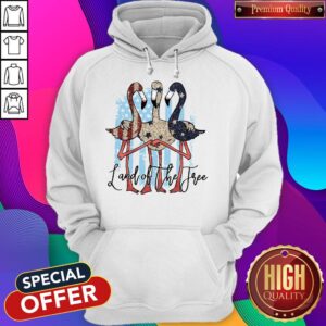 Alternative view of Official Flamingos Land Of The Tree Shirt