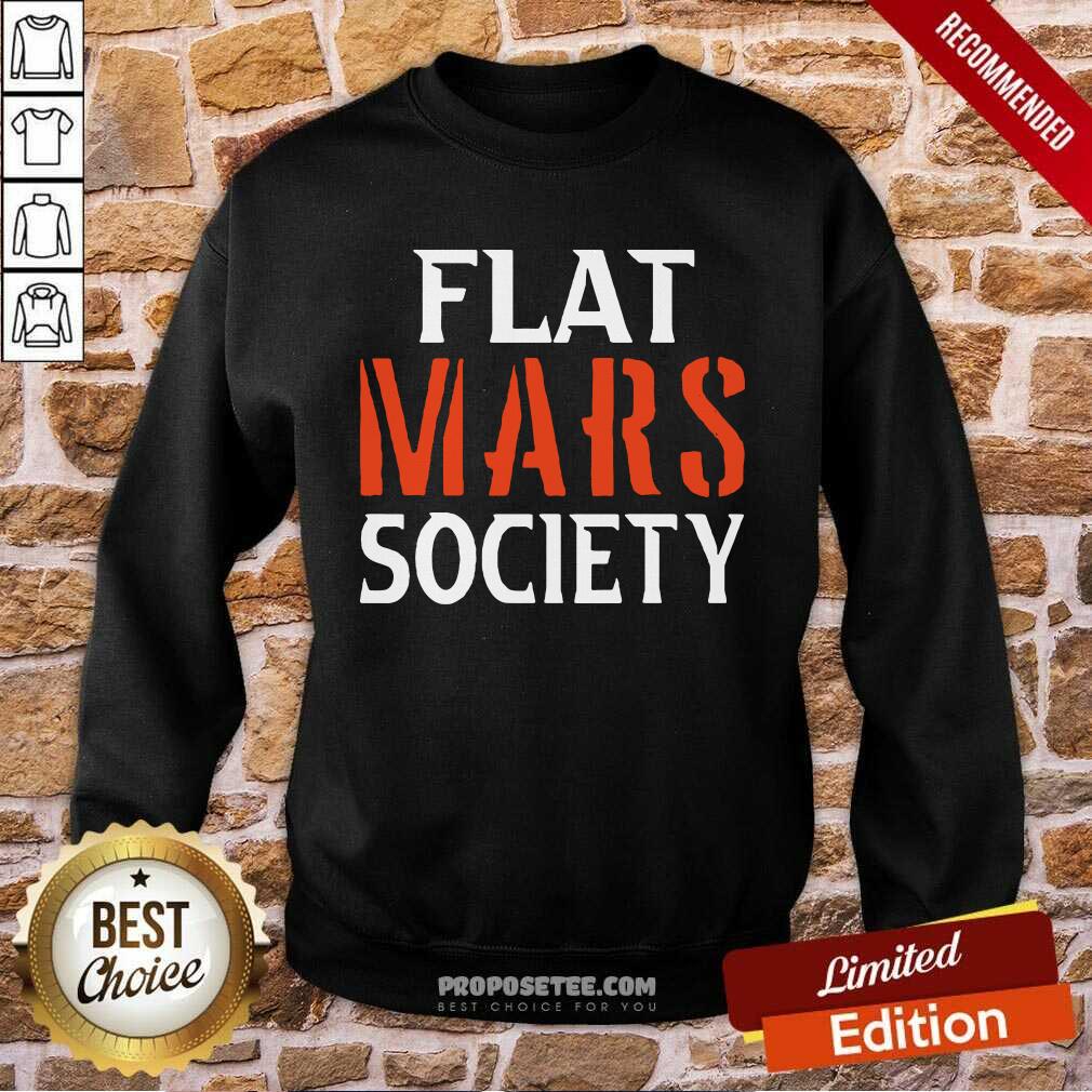 Official Flat Mars Society Shirt - Image 4