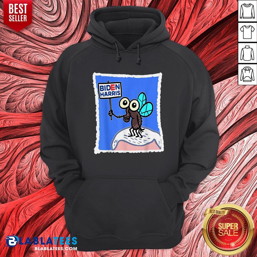 Official Fly On Mike Pence Head Biden Harris Shirt - Image 3