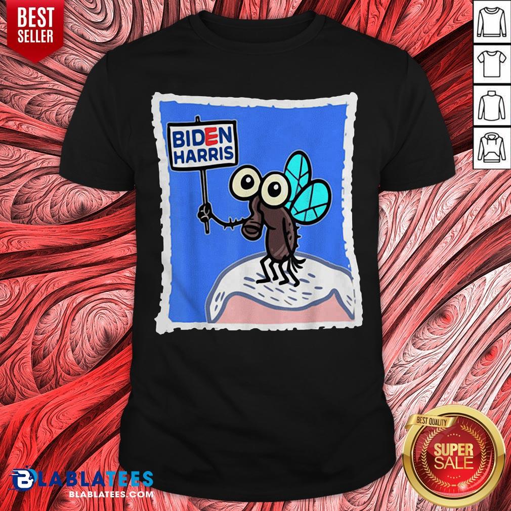 Official Fly On Mike Pence Head Biden Harris Shirt