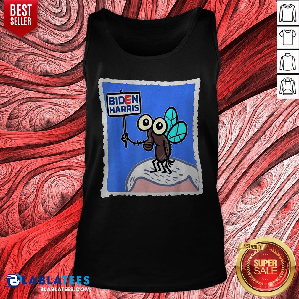 Official Fly On Mike Pence Head Biden Harris Shirt - Image 5