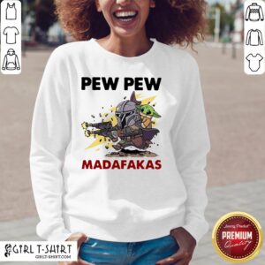 Alternative view of Official Formal Pew Pew Madafakas The Mandalorian Baby Yoda Shirt