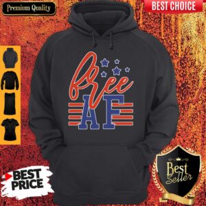 Alternative view of Official Free Af 4th Of July Shirt