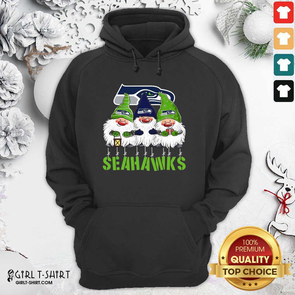 Official Gnomies Seattle Seahawks Christmas Shirt - Image 5