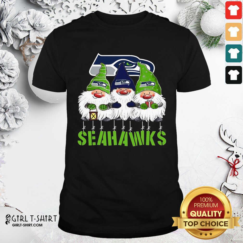 Official Gnomies Seattle Seahawks Christmas Shirt