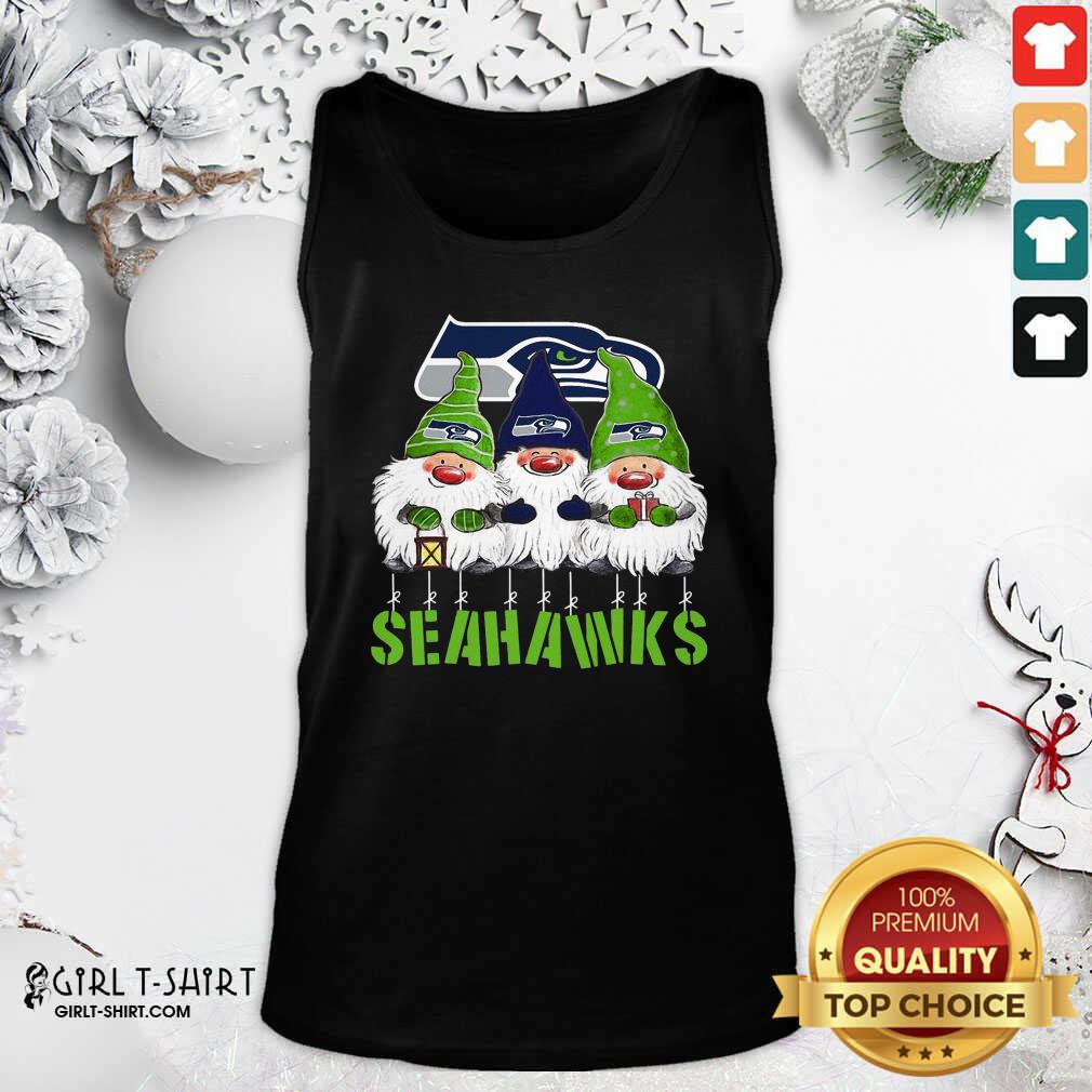 Official Gnomies Seattle Seahawks Christmas Shirt - Image 3
