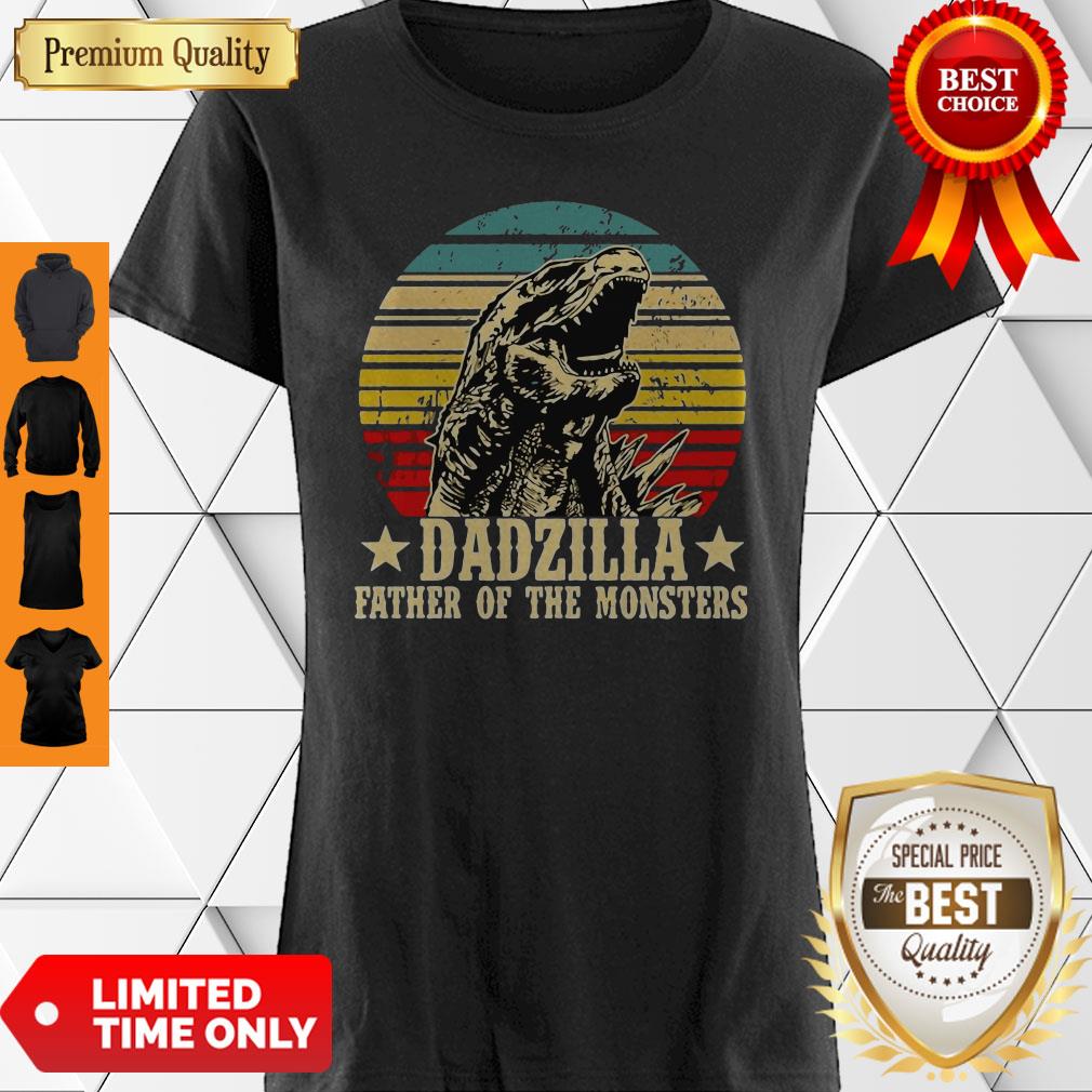 Official Gorilla Dadzilla Father Of The Monsters Shirt
