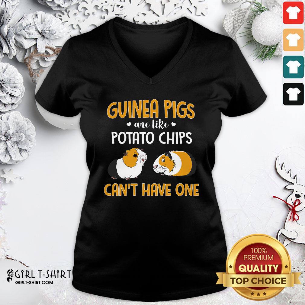 Official Guinea Pigs Are Like Potato Chips Can’t Have One Shirt - Image 2