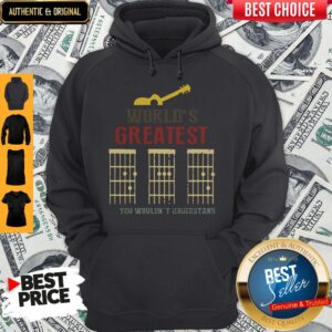 Alternative view of Official Guitar World Greatest Dad Ever Father's Day Shirt