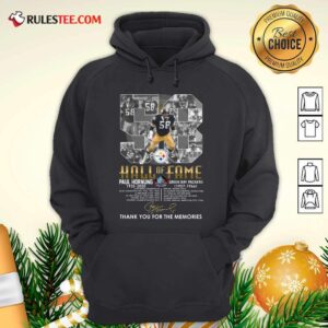 Alternative view of Official Hall Of Fame 58 Paul Hornung 1935 2020 Thank You For The Memories Signature Shirt