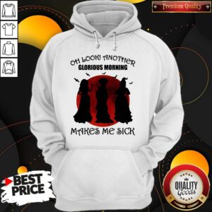 Alternative view of Official Halloween Oh Look Another Glorious Morning Makes Me Sick Shirt