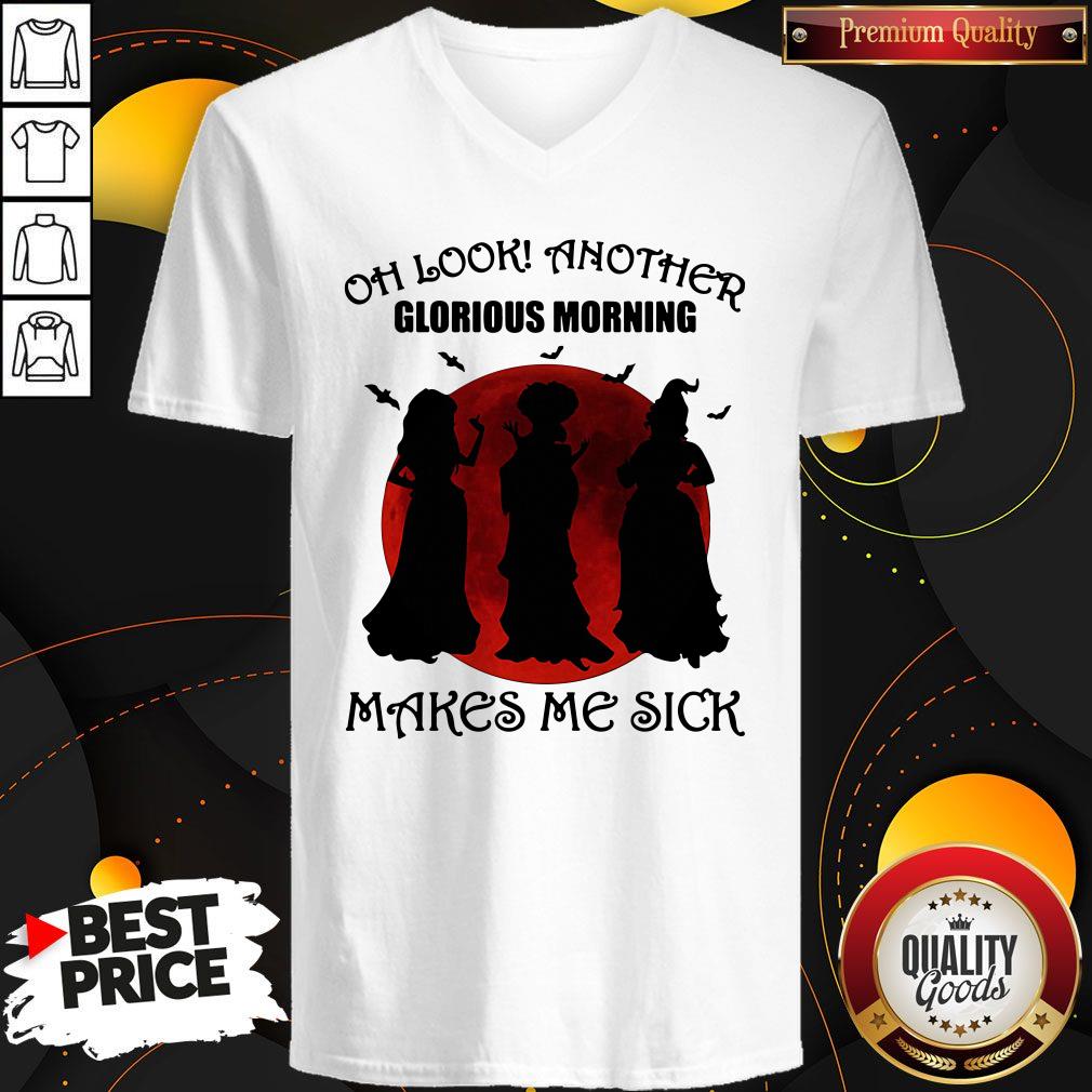 Official Halloween Oh Look Another Glorious Morning Makes Me Sick Shirt - Image 5