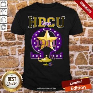 Official Hbcu Historically Black Colleges And Universities Que 1911 Star Shirt
