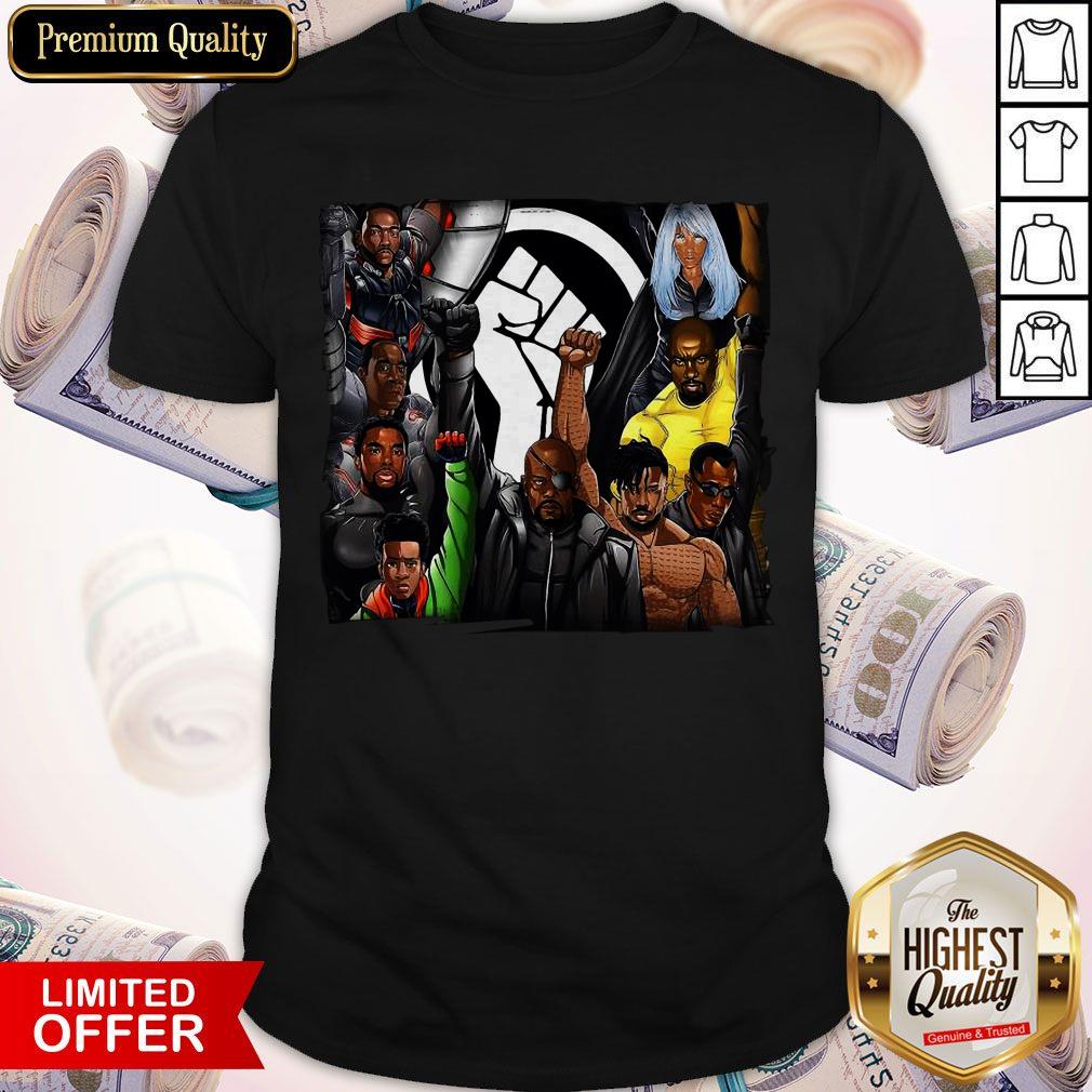 Official Heroes Black Lives Matter Shirt
