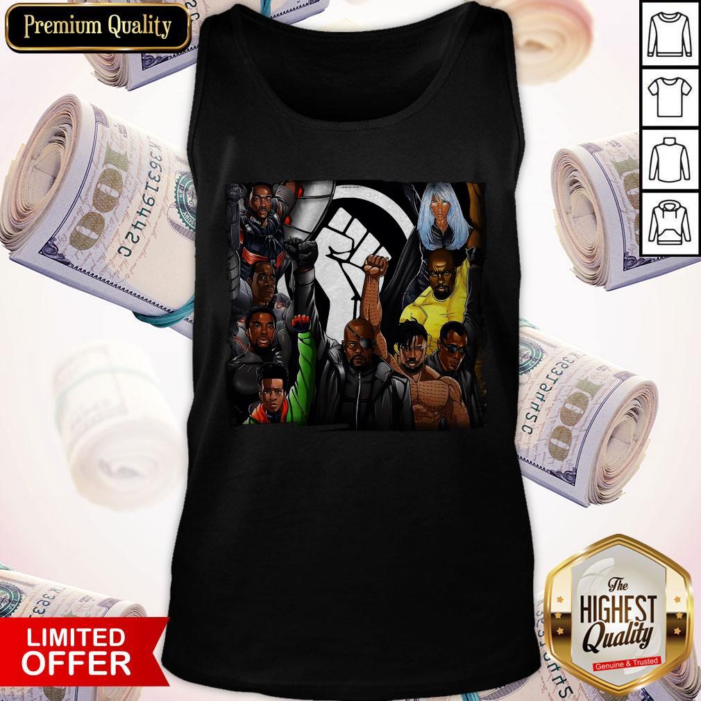 Official Heroes Black Lives Matter Shirt - Image 4