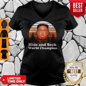Alternative view of Official Hide And Seek World Champion Kim Jong Un Shirt