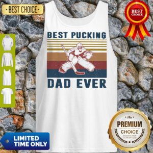 Alternative view of Official Hockey Best Bucking Dad Ever Vintage Shirt