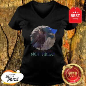 Alternative view of Arya Stark What Do We Say To Death Not Today Game Of Thrones Shirt