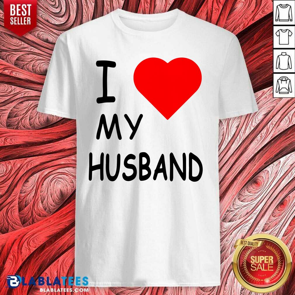 Official I Love My Husband Shirt