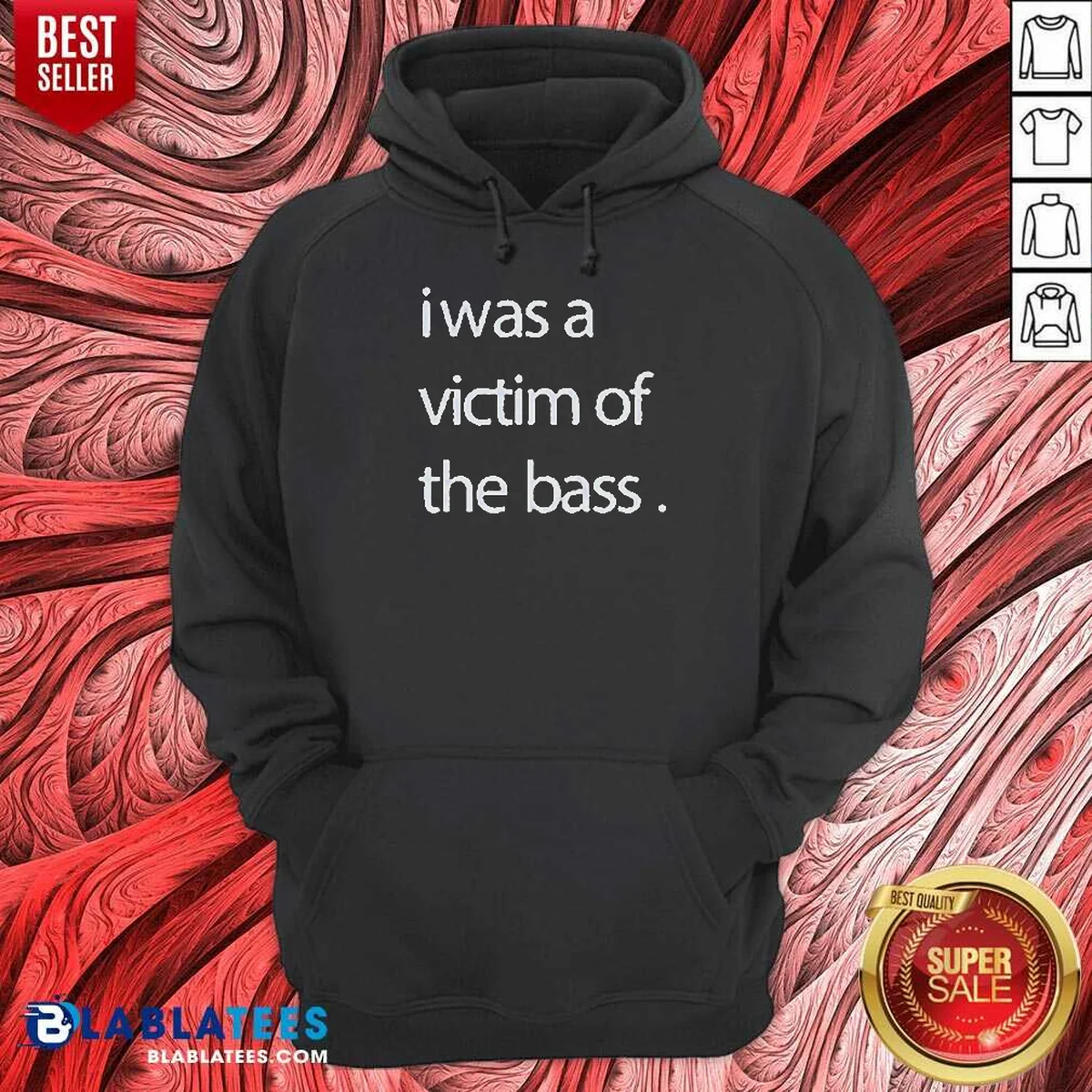 Official I Was A Victim Of The Bass Shirt - Image 3