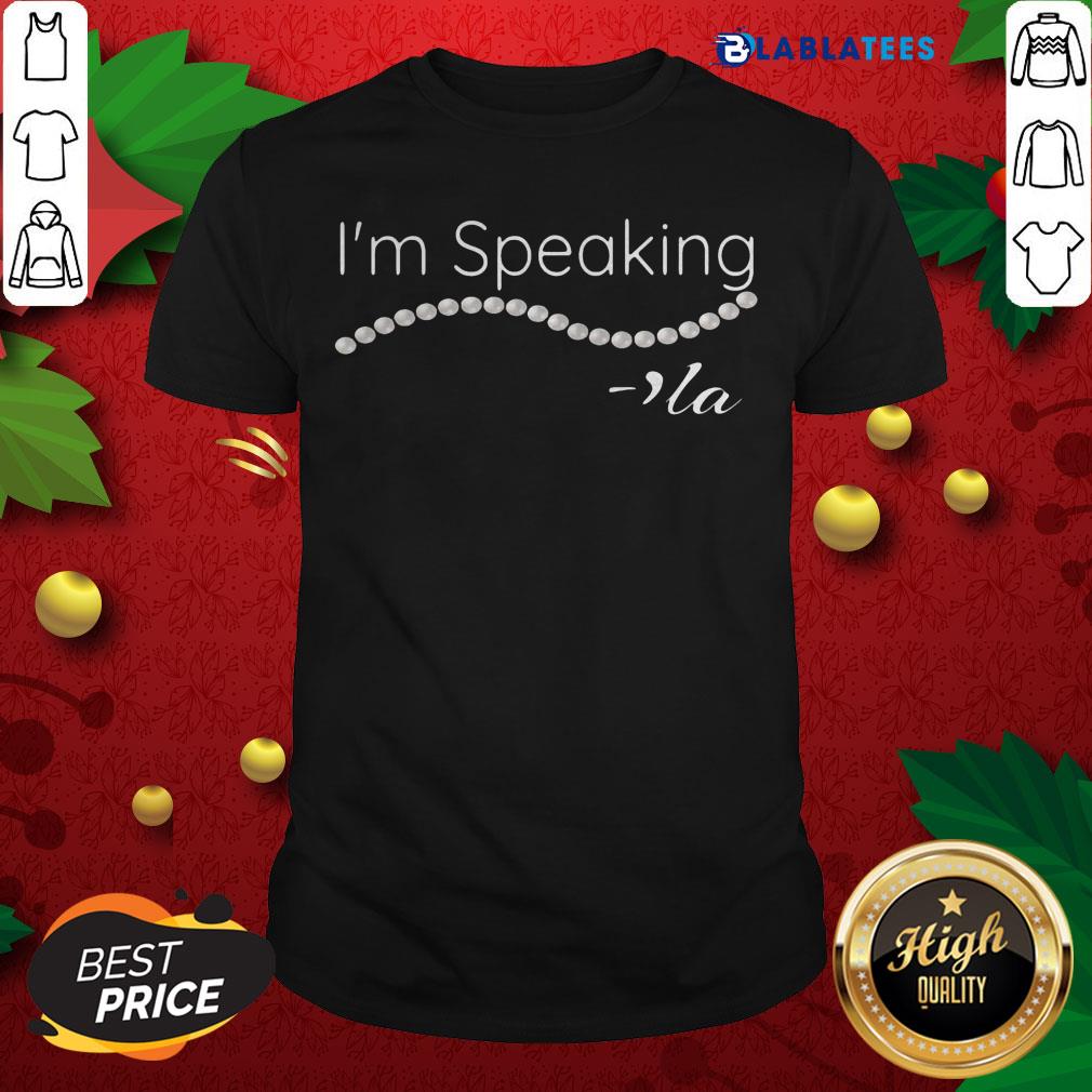 Official I’m Speaking Stars Election Shirt
