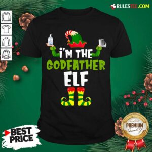 Official Im The Godfather Elf Quarantine Matching Christmas Shirt