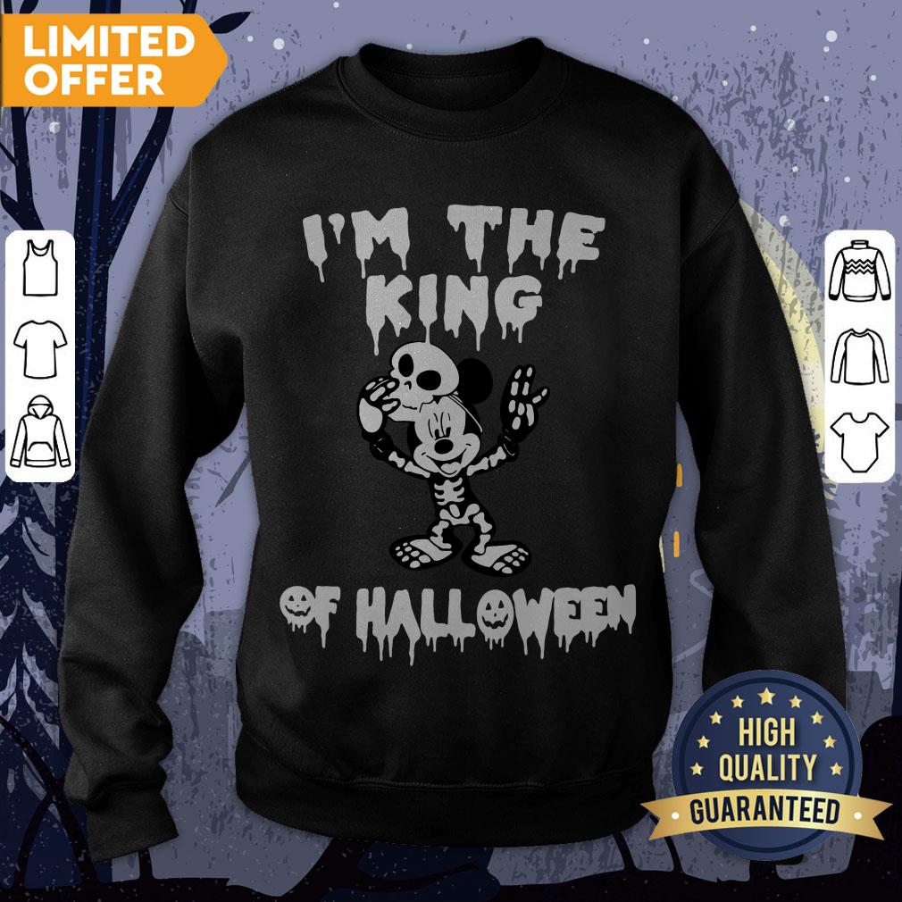 Official I’m The King Of Halloween Mickey Mouse Disney Shirt - Image 4
