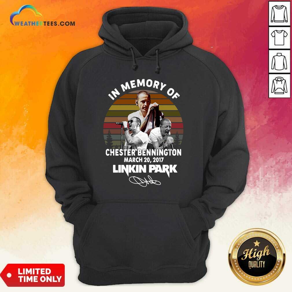 Official In Memory Of Chester Bennington July 20 2017 Linkin Park Signature Vintage Shirt - Image 5