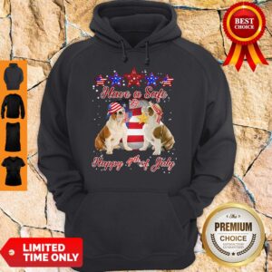 Alternative view of Official Independence Day Bulldogs Have A Safe And Happy 4th Of July Shirt