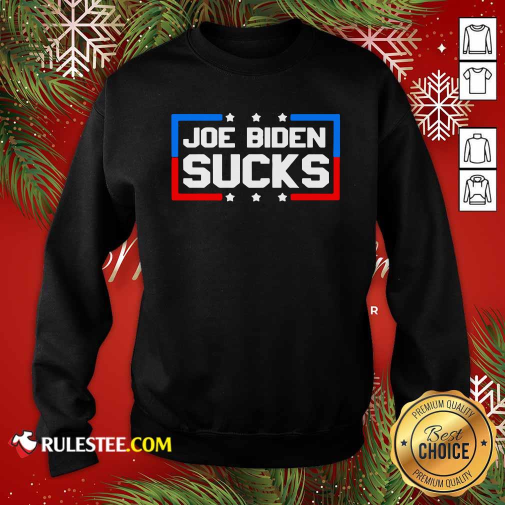 Official Joe Biden Sucks 2020 Anti Creepy Joe Donald Trump Republican Election T-Shirt - Image 5