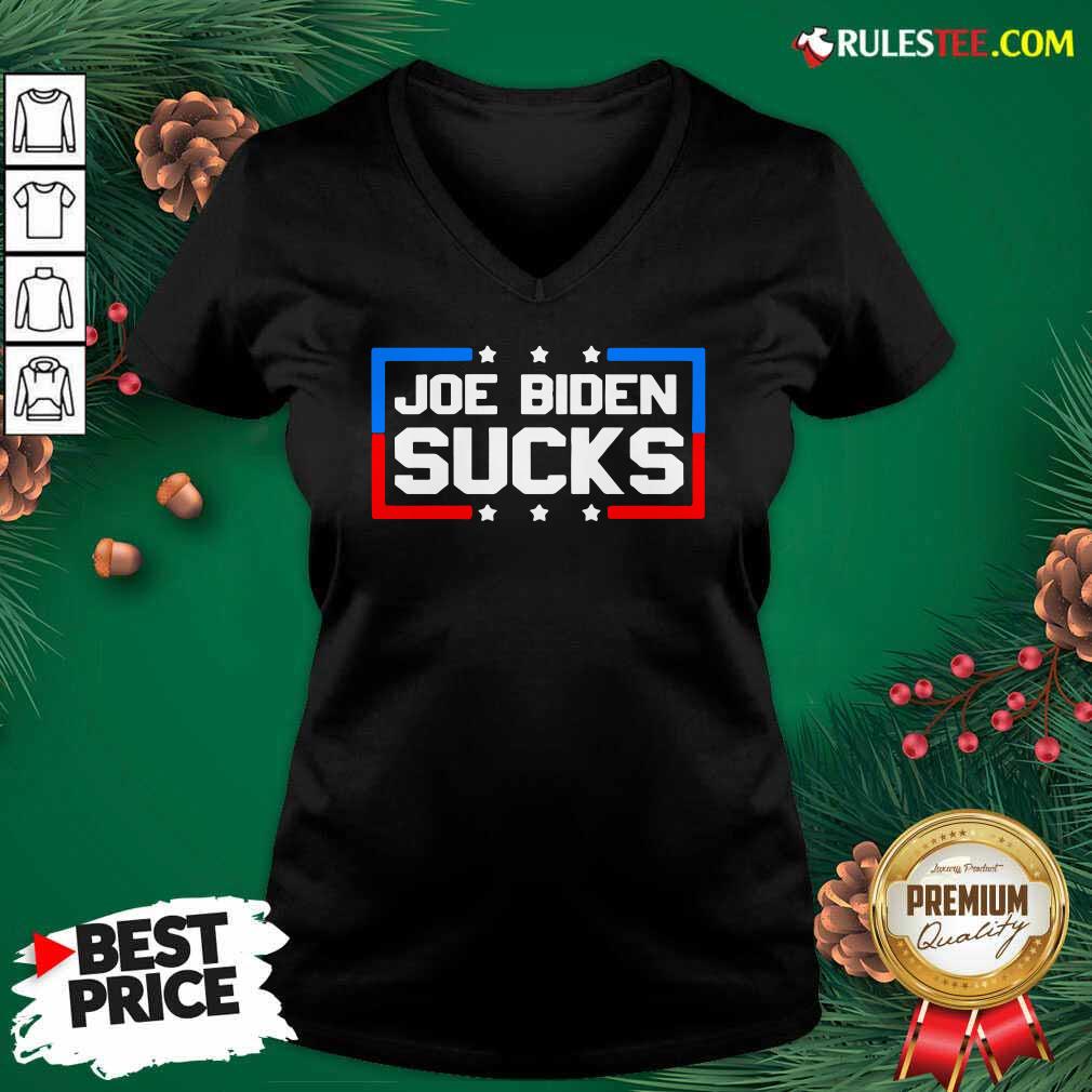 Official Joe Biden Sucks 2020 Anti Creepy Joe Donald Trump Republican Election T-Shirt - Image 3