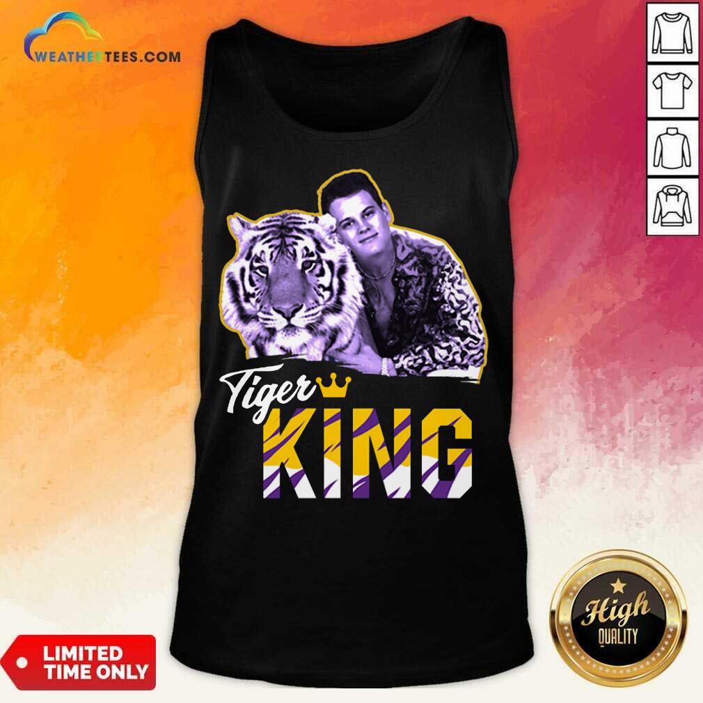 Official Joe Burrow Joe Exotic Tigers King Shirt - Image 4