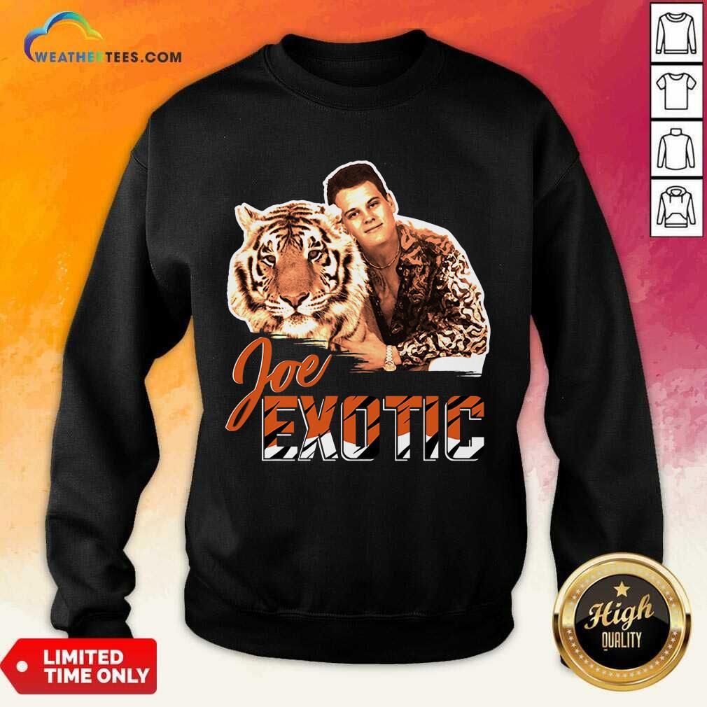 Official Joe Burrow Tigers King Joe Exotic Shirt - Image 5