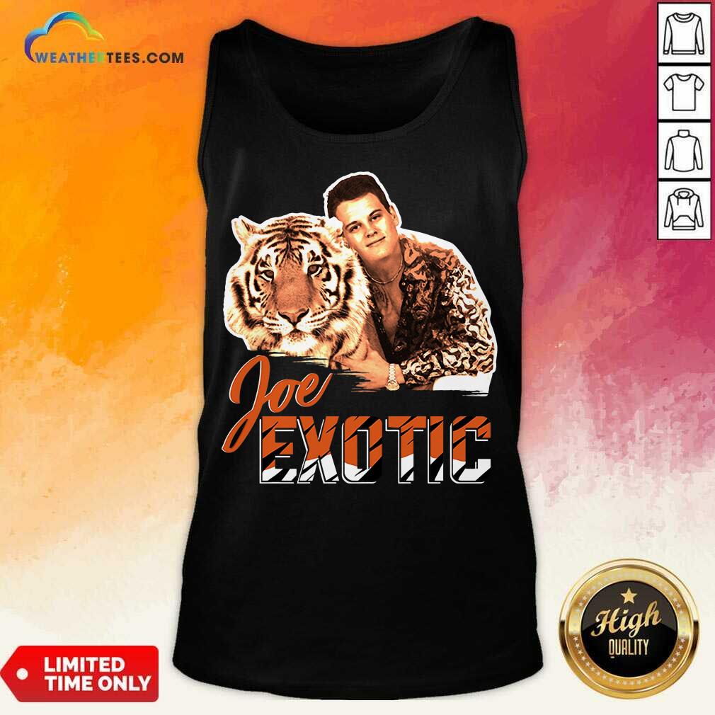 Official Joe Burrow Tigers King Joe Exotic Shirt - Image 4
