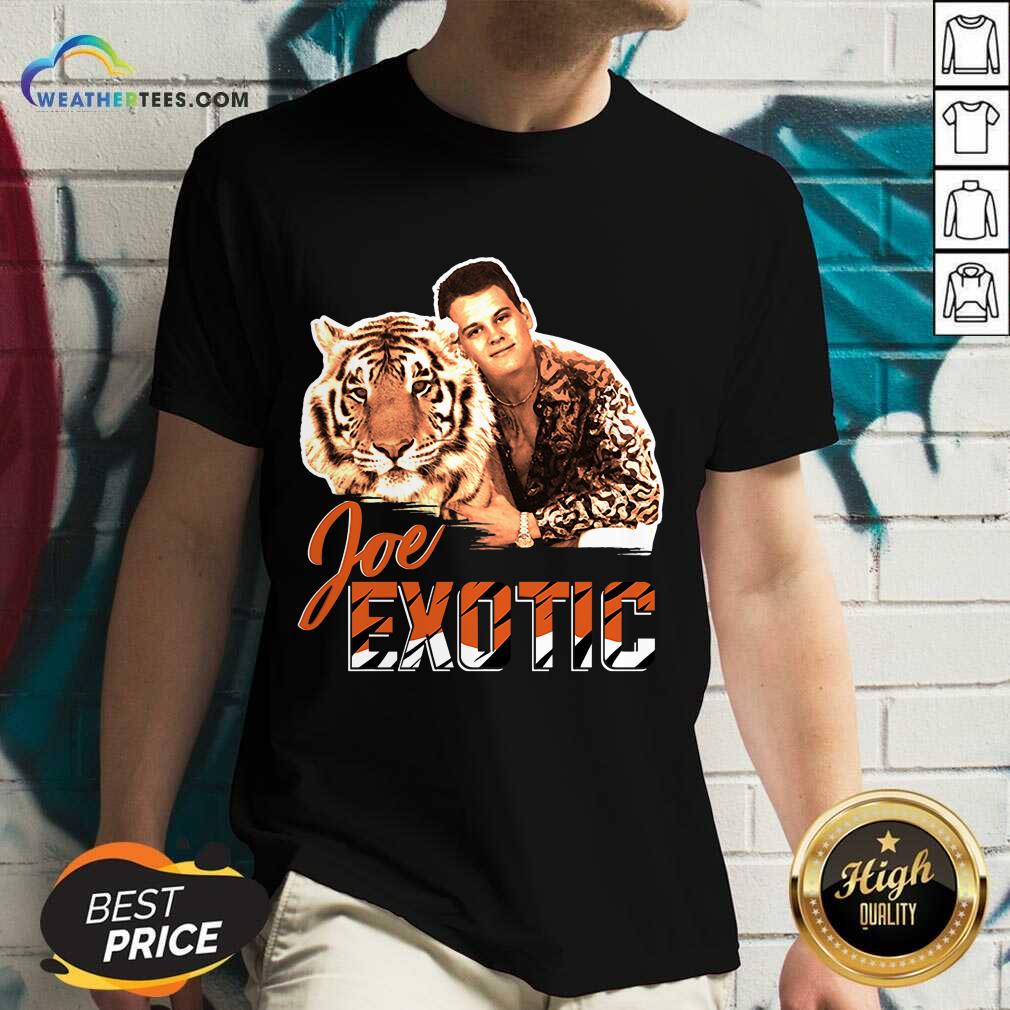 Official Joe Burrow Tigers King Joe Exotic Shirt - Image 3