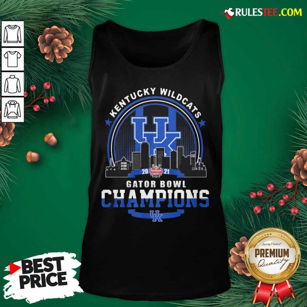 Official Kentucky Wildcats Gator Bowl Champion Shirt - Image 4