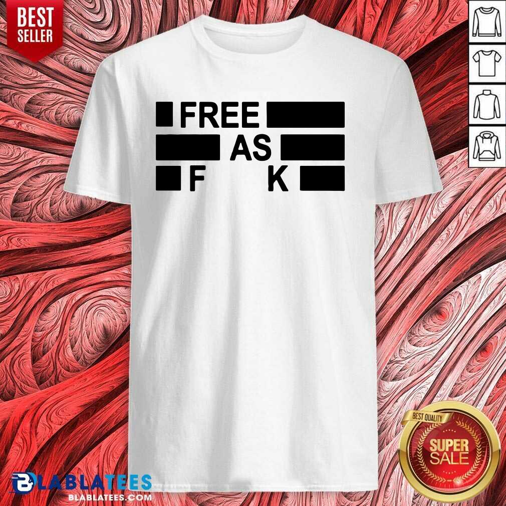 Official Kyle Rittenhouse Free As Fuck Shirt
