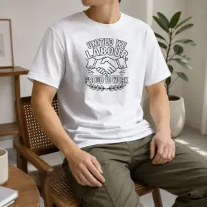 Official Labour Day Unity Line Art Shirt For Proud Workers Shirt