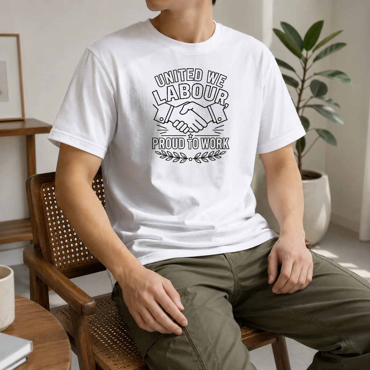 Official Labour Day Unity Line Art Shirt For Proud Workers Shirt