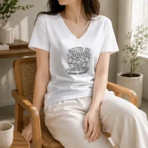 Alternative view of Official Labour Day Unity Line Art Shirt For Proud Workers Shirt