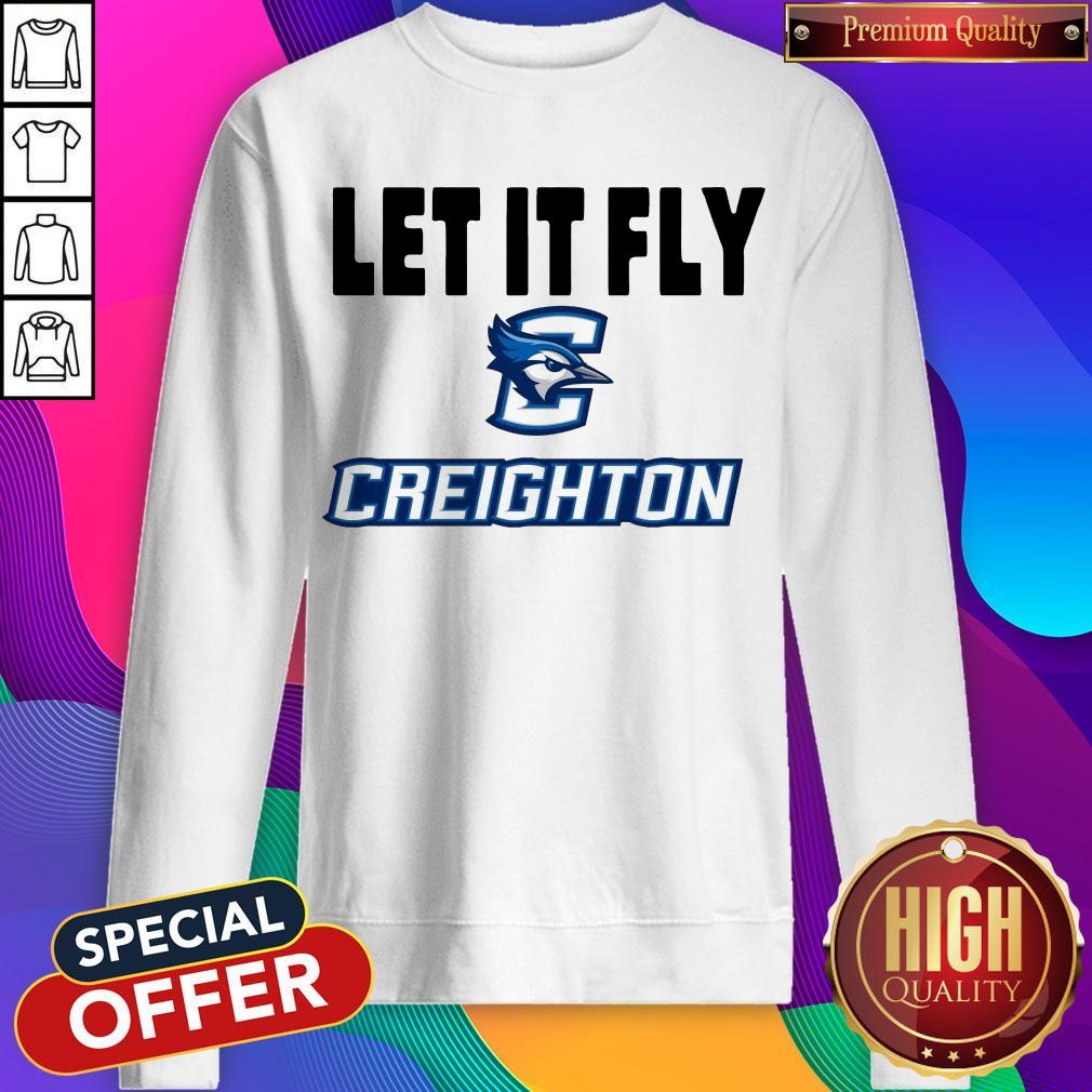 Official Let It Fly Creighton University Shirt - Image 5
