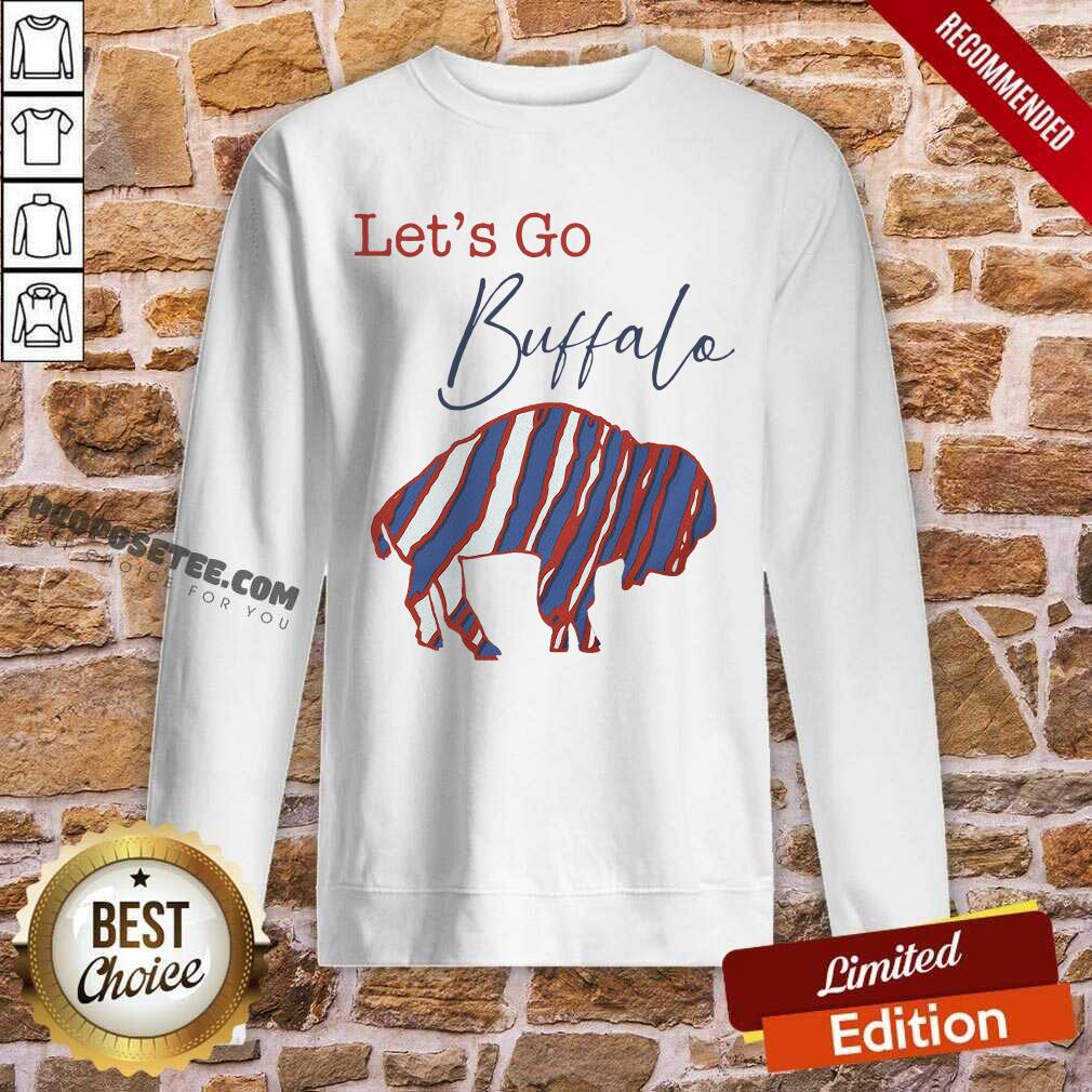 Official Lets Go Buffalo Bills Shirt - Image 5
