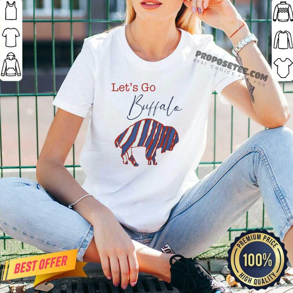 Official Lets Go Buffalo Bills Shirt - Image 3