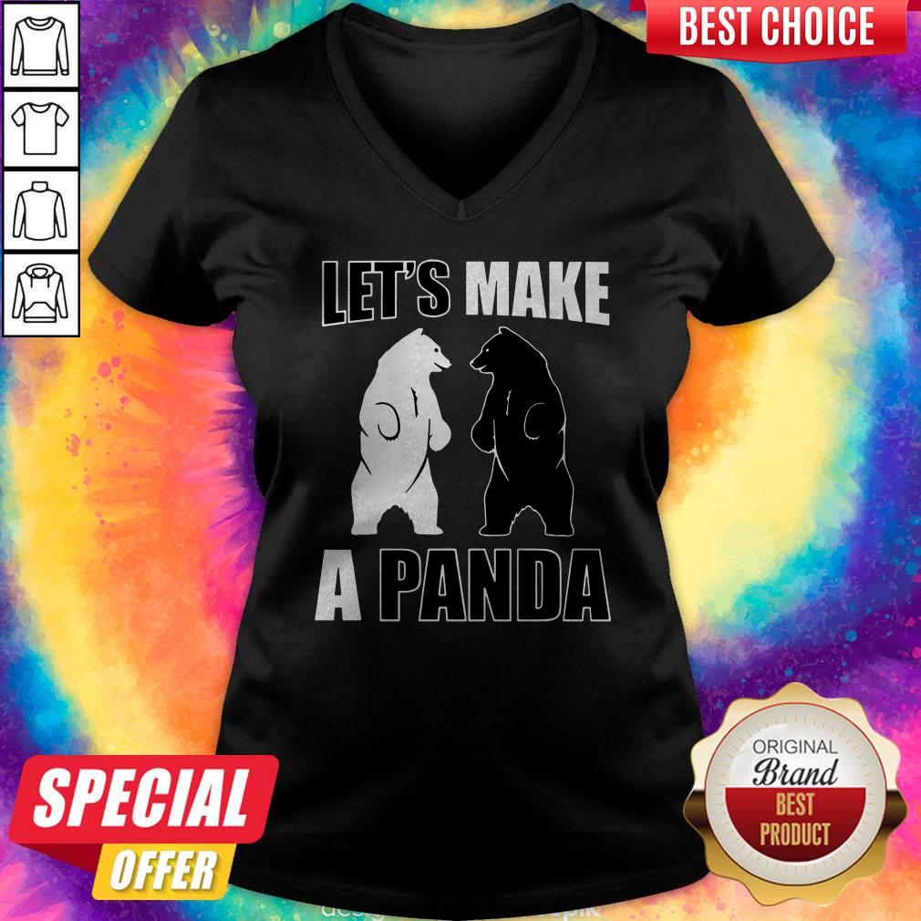 Official Let’s Make A Panda Shirt - Image 2