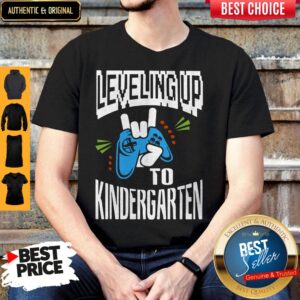 Official Leveling Up To Kindergarten Shirt